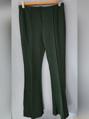 Cat & Jack Green Houndstooth Girl's  Pants Size 14 XL